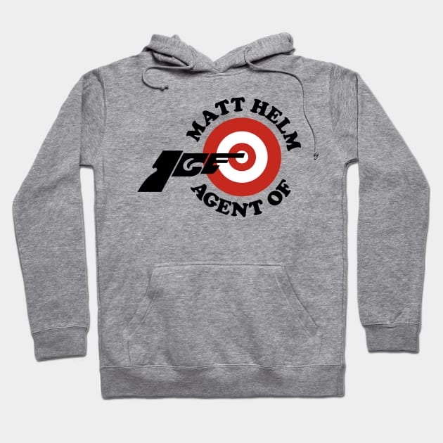 Matt Helm Agent of ICE Hoodie by Delmo